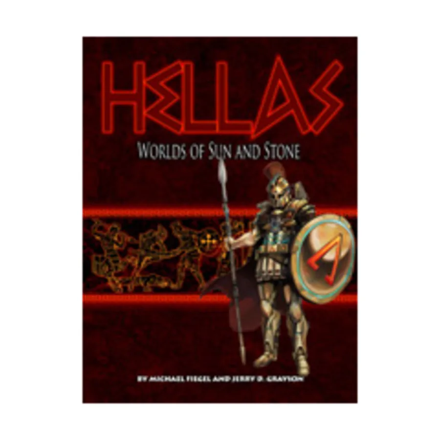 

Hellas - Worlds of Sun and Stone (1st Edition), Hellas - Worlds of Sun and Stone, твердый переплет