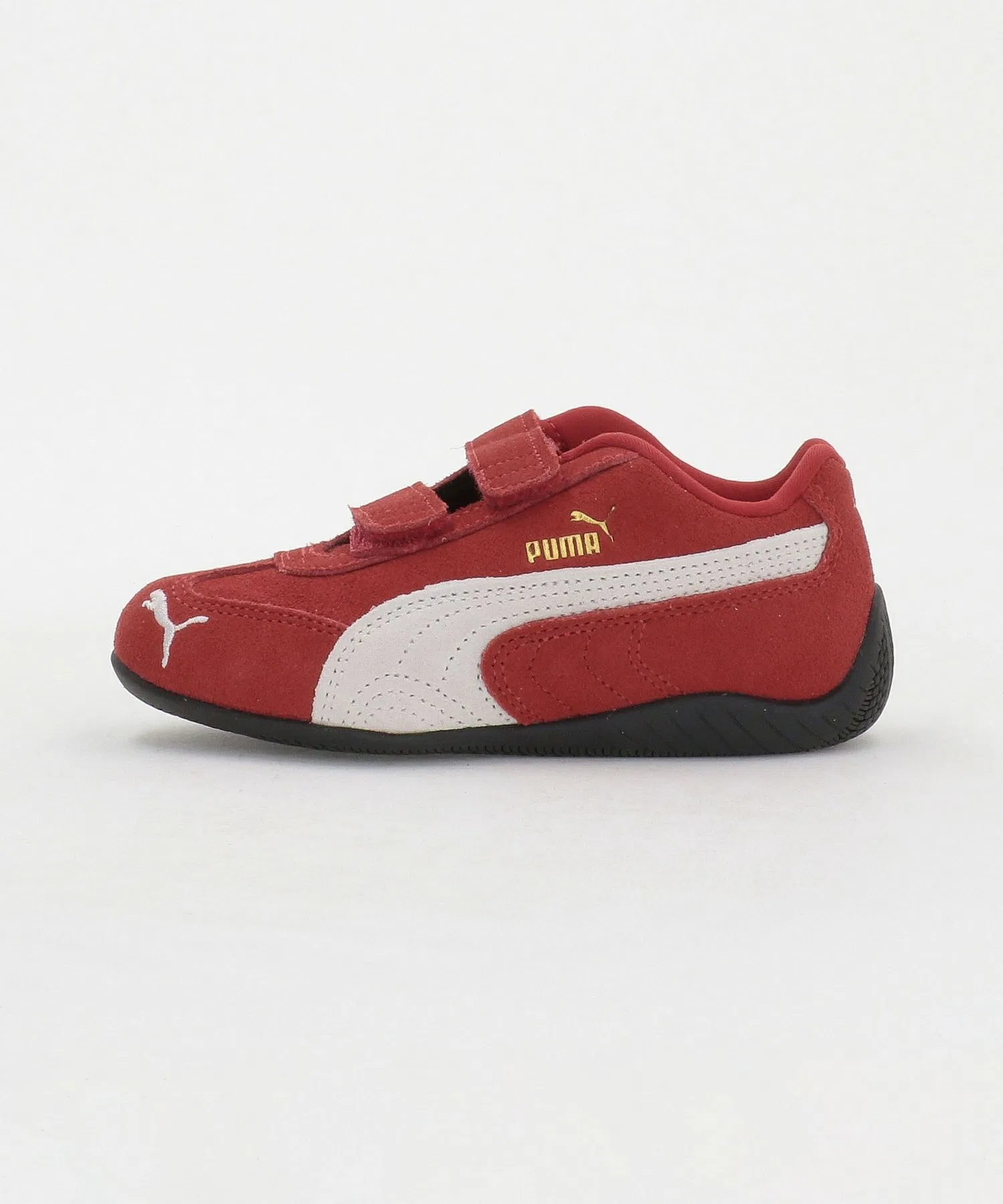 Детские кроссовки PUMA Speedcat с липучками красные — фото 2