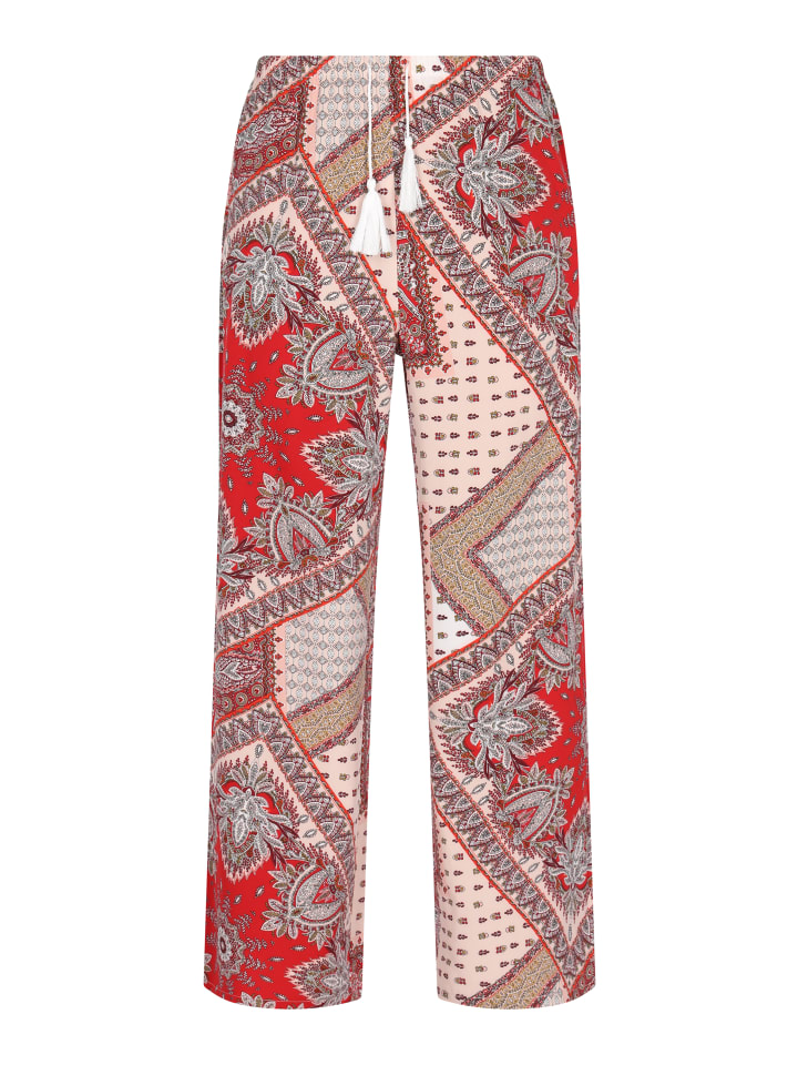 

Тканевые брюки usha FESTIVAL, цвет red multicolor