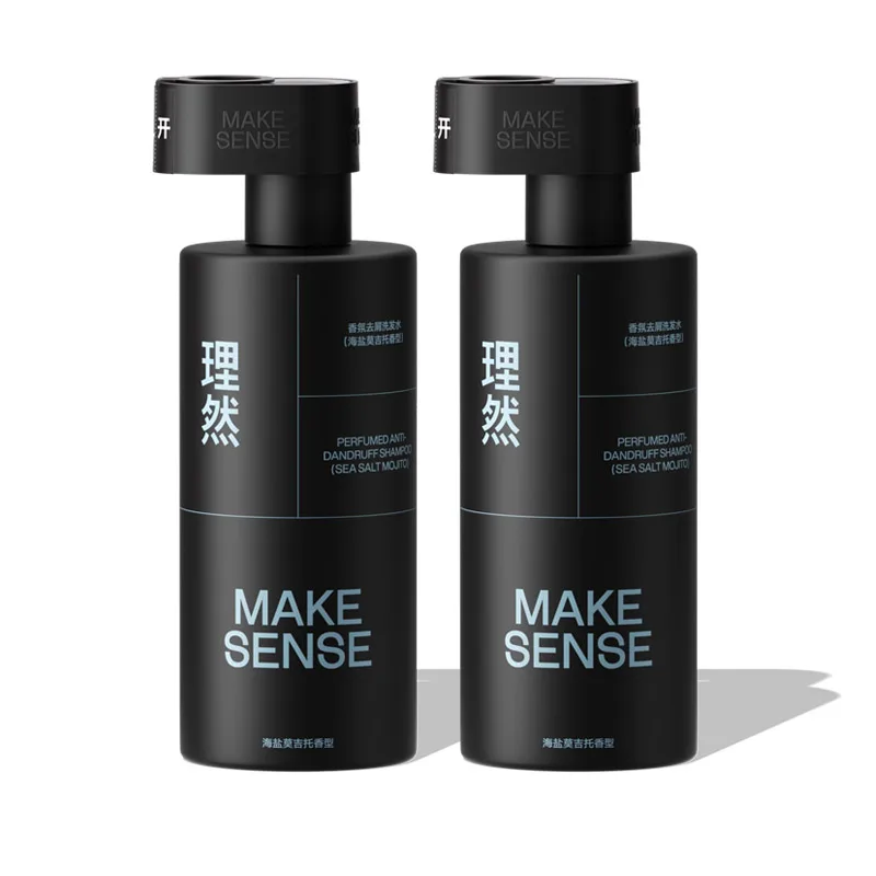 MAKE ESSENCE Шампунь от перхоти и зуда Mojito Fragrance для объема и контроля пушистости волос 400 мл, Mojito 400ml*2