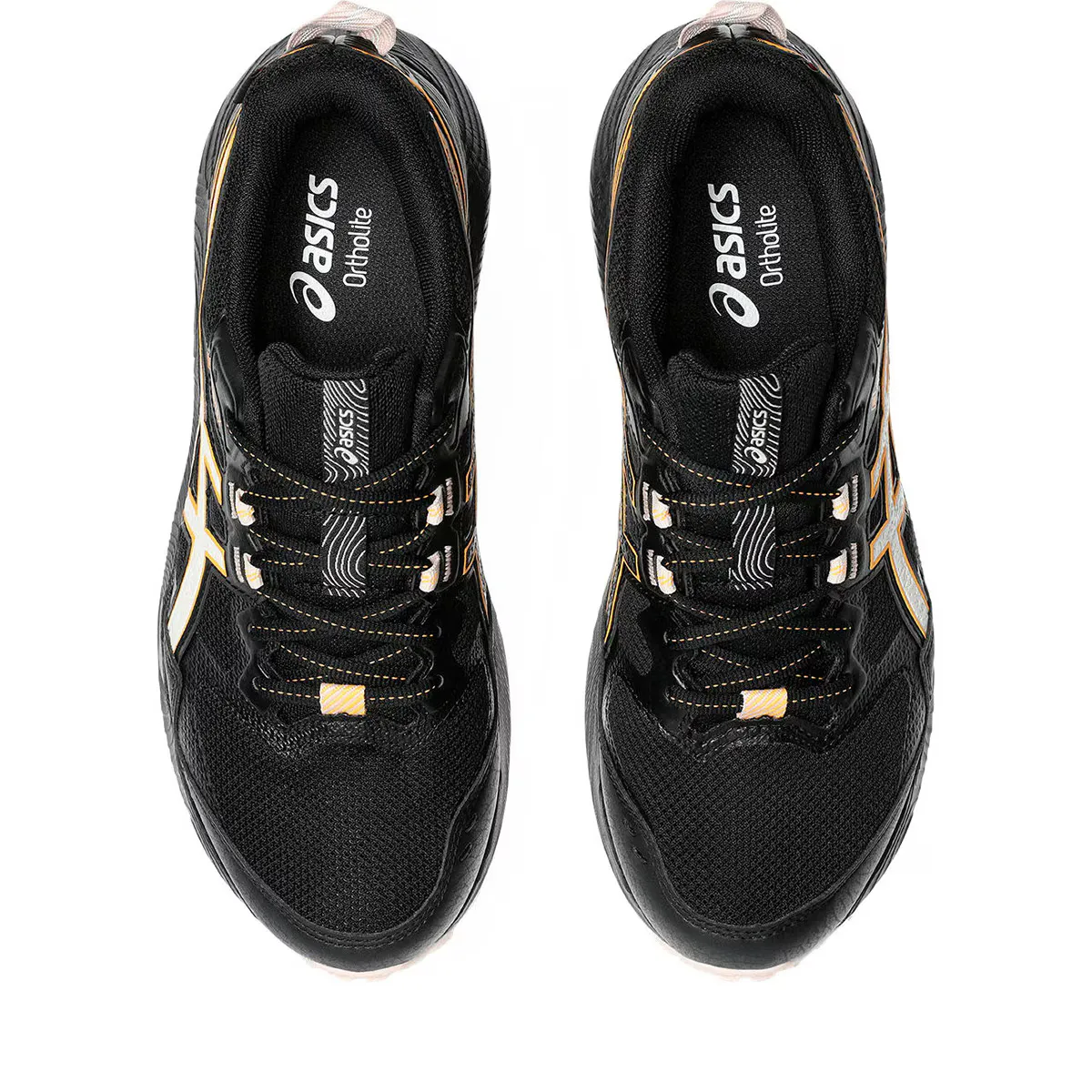 Кроссовки для бега по пересеченной местности Asics GEL-SONOMA 7 GTX женские, черный/розовый — фото 3