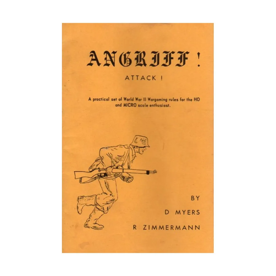 

Ангрифф! Атакуйте! (2-е издание), War Gaming Rules (Z&M Enterprises)