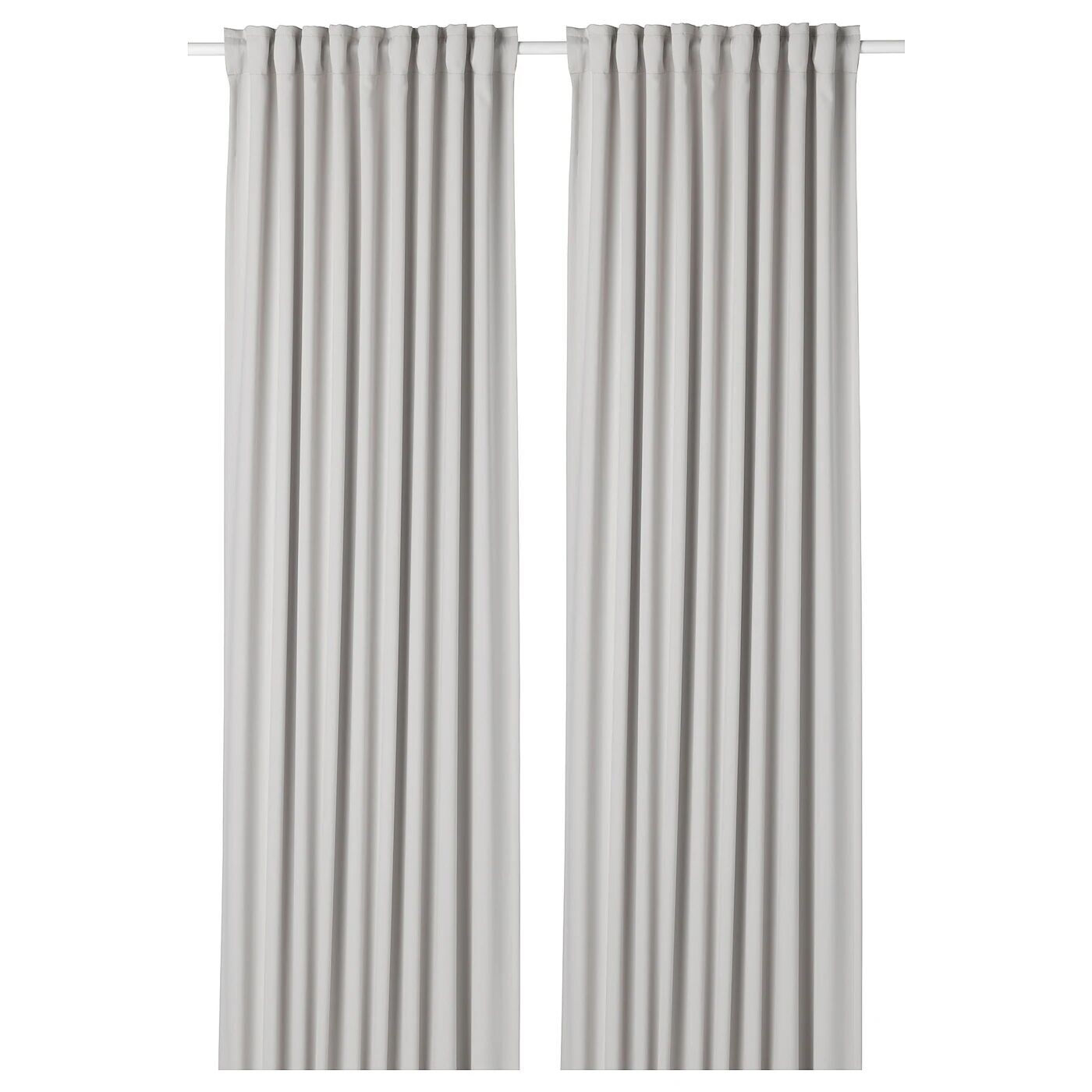 

2 шторы (затемненные), светло-серые, 145х300 см, MAJGULL IKEA