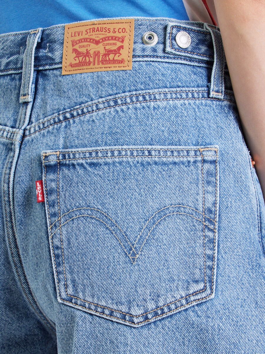 Джинсы с широкими штанинами LEVI'S , синий деним — фото 3