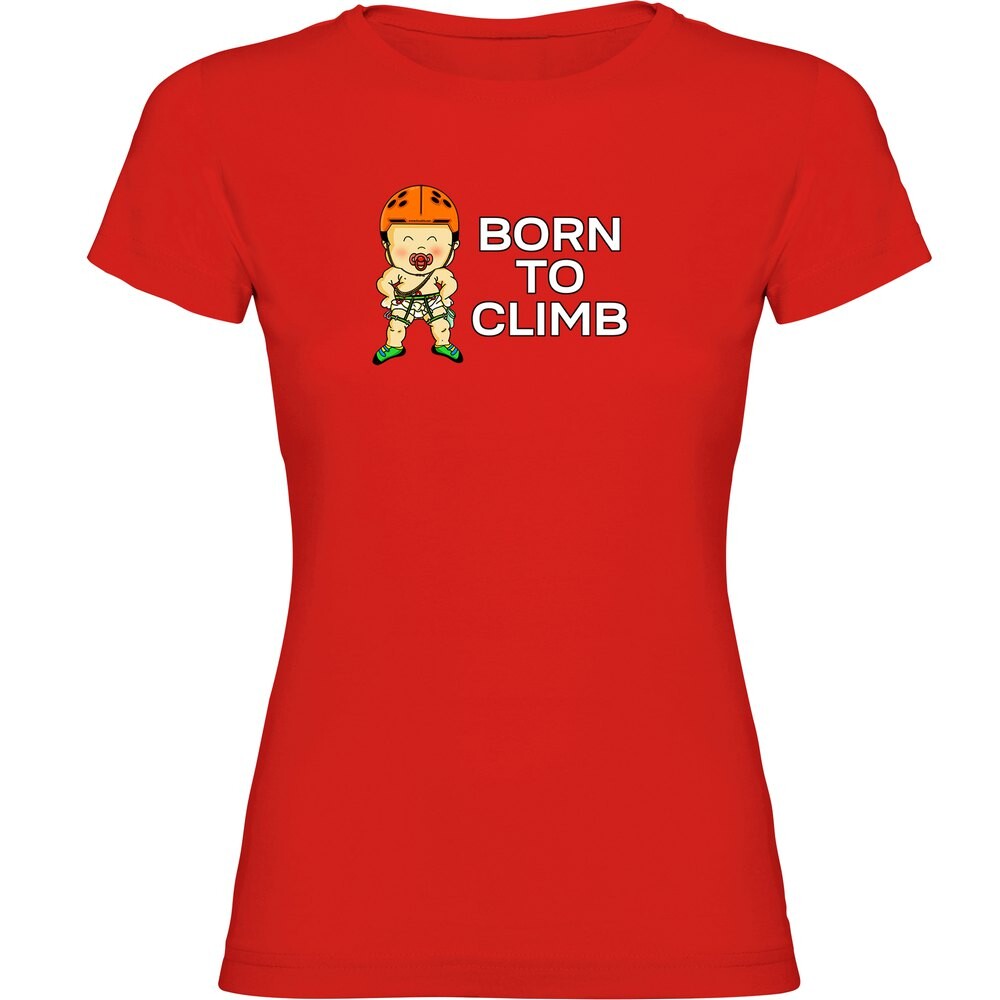 

Футболка Kruskis Born To Climb, красный