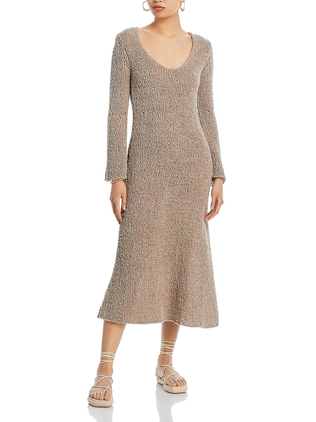 

Длинное макси-платье Paige Women's Scoop Neck By Malene Birger, цвет fallen rock