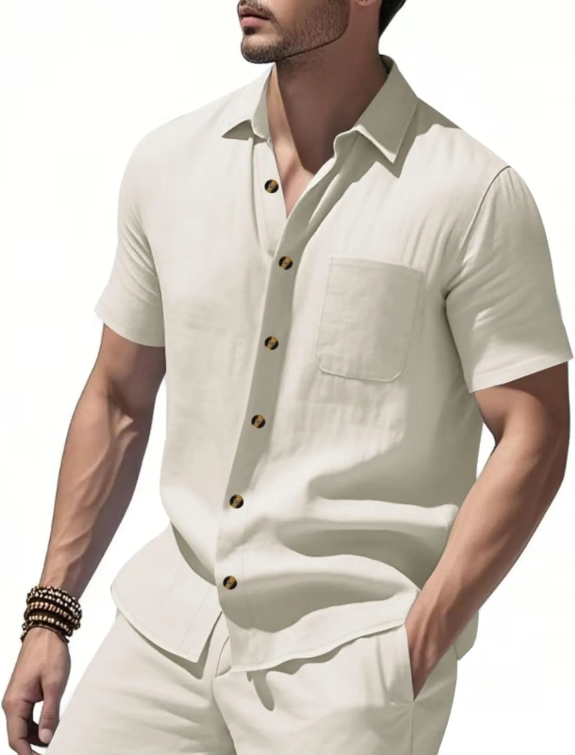 

Мужская футболка с накладным карманом, летняя, короткий рукав Zylphorix