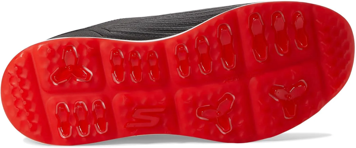 Мужские водонепроницаемые гольф-туфли Skechers Elite 5 Arch Fit, черный/красный — фото 2