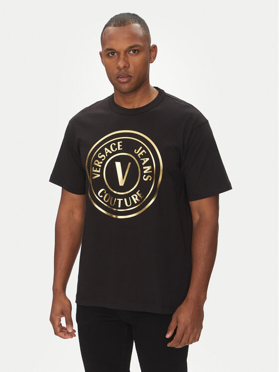 

Футболка обычного кроя 78GAHT01 Versace Jeans Couture, черный