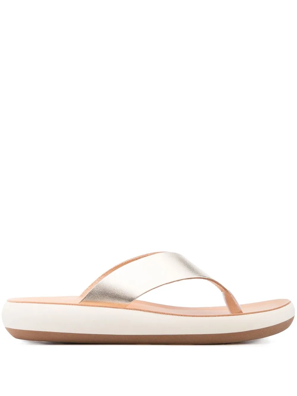 Сандалии с эффектом металлик Ancient Greek Sandals, золотой