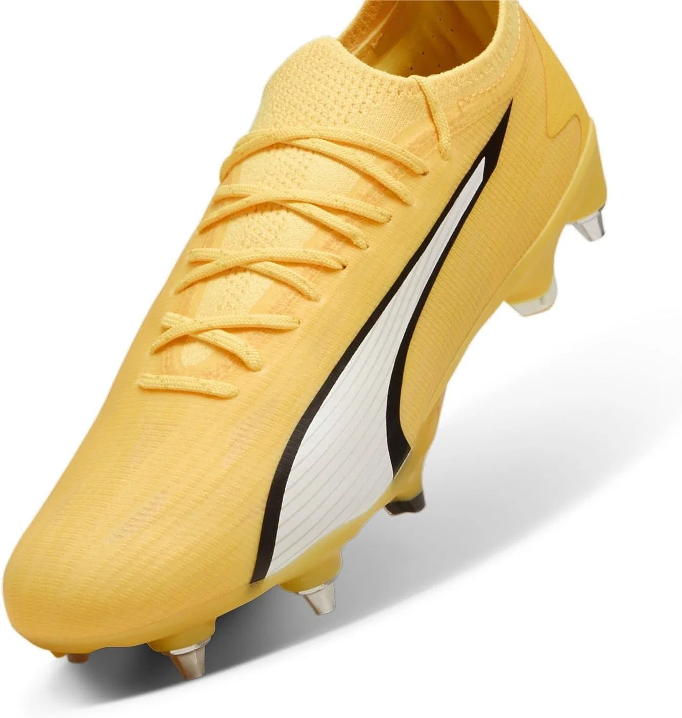 Футбольные бутсы PUMA Unisex Ultra Ultimate Mxsg, 2-Yellow Black Yellow Blaze Puma White Puma Black — фото 2