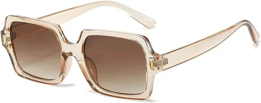 

Солнцезащитные очки с защитой UV400 | Rivets Leopard Green Gradient | для женщин и мужчин, для занятий спортом на открытом воздухе и вождения LXLHWN, Champagne Tea