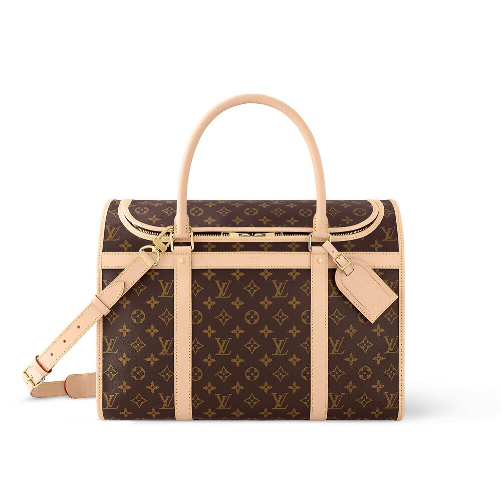 

Сумка для собак Louis Vuitton, коричневый