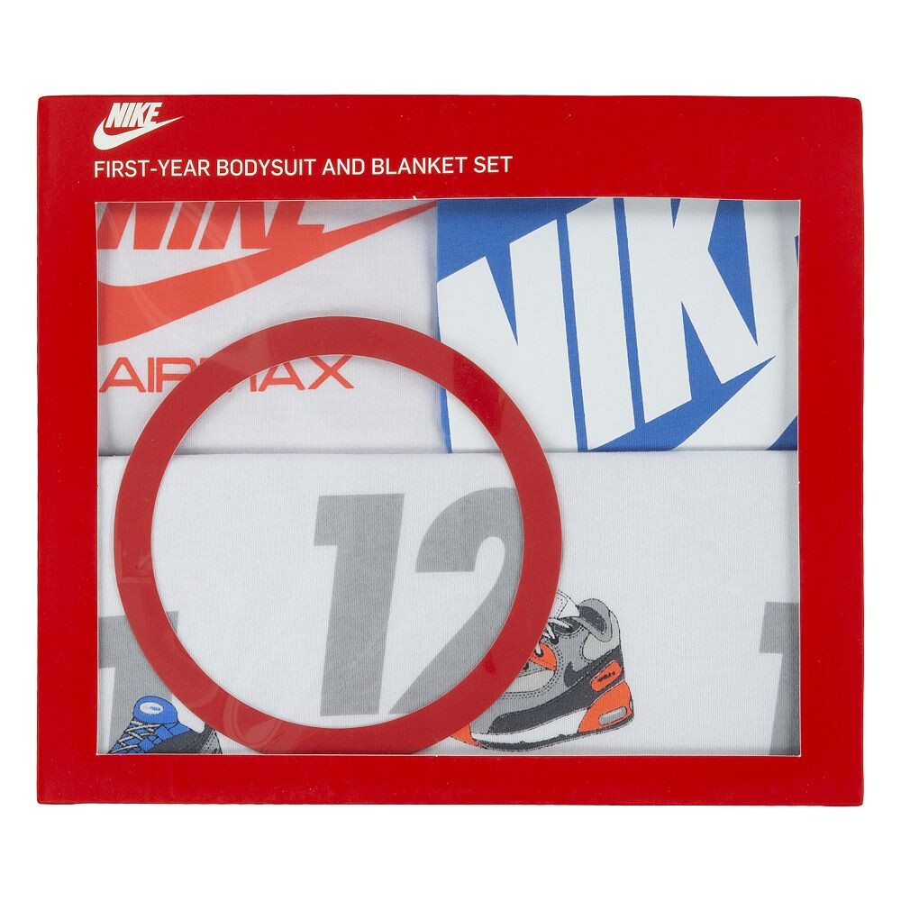 

Комплект одеял для боди Nike Sleep & Play Milestone из 3 предметов для малышей, мультиколор