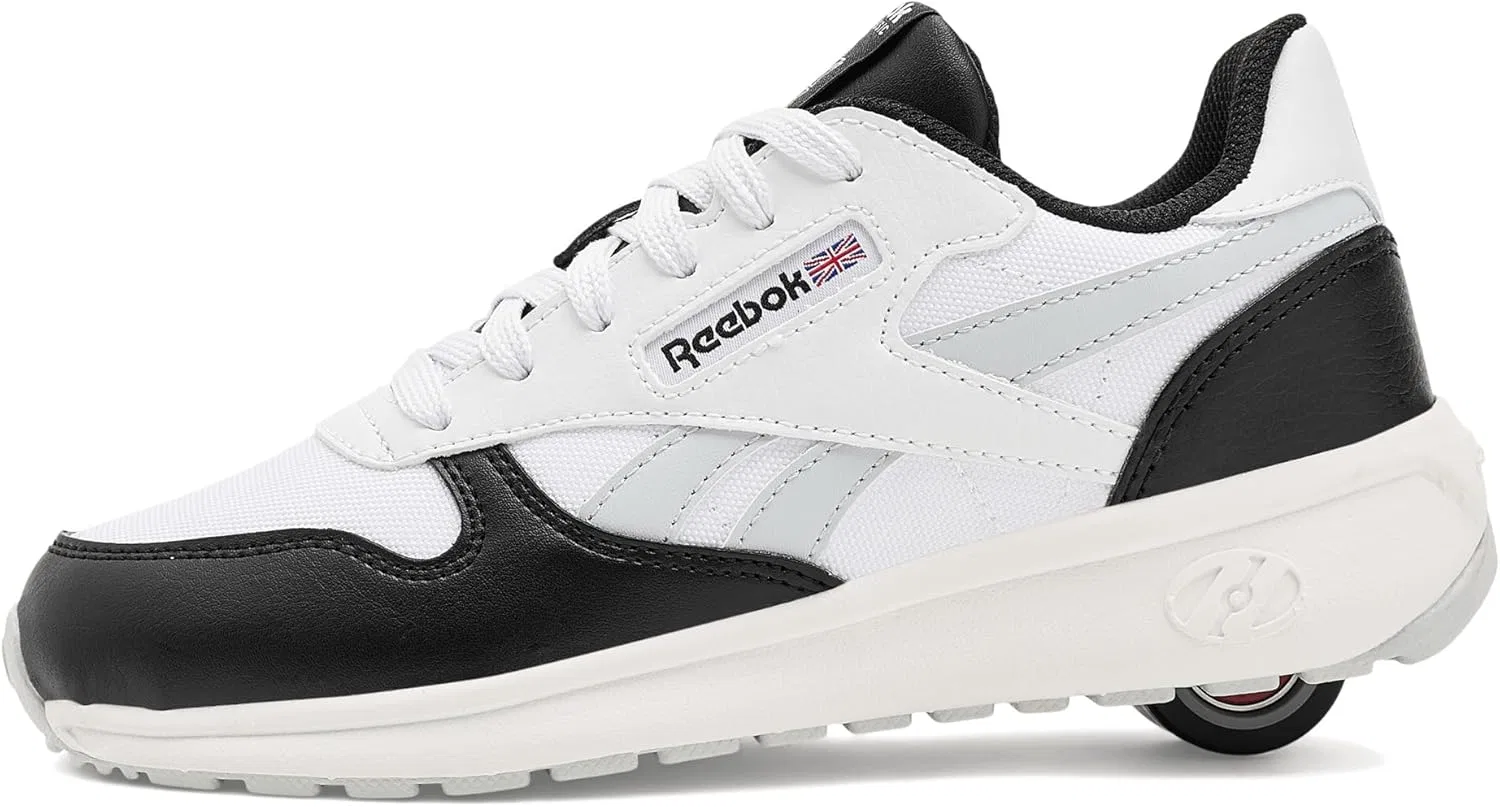 Кроссовки-ролики Reebok Classic, черный/белый/светло-серый — фото 4