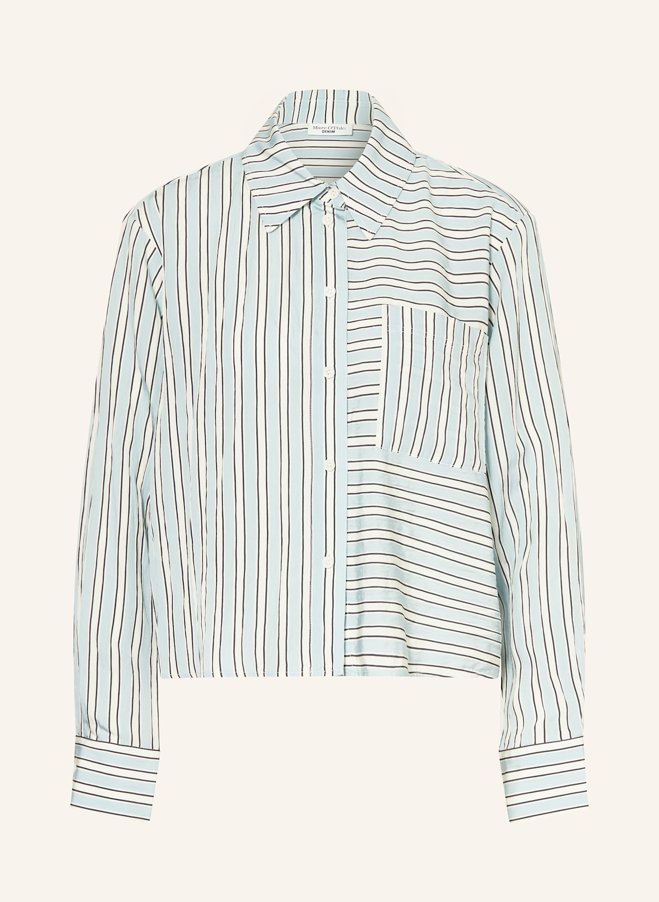 

Рубашка блузка Marc O'Polo Denim, мультиколор