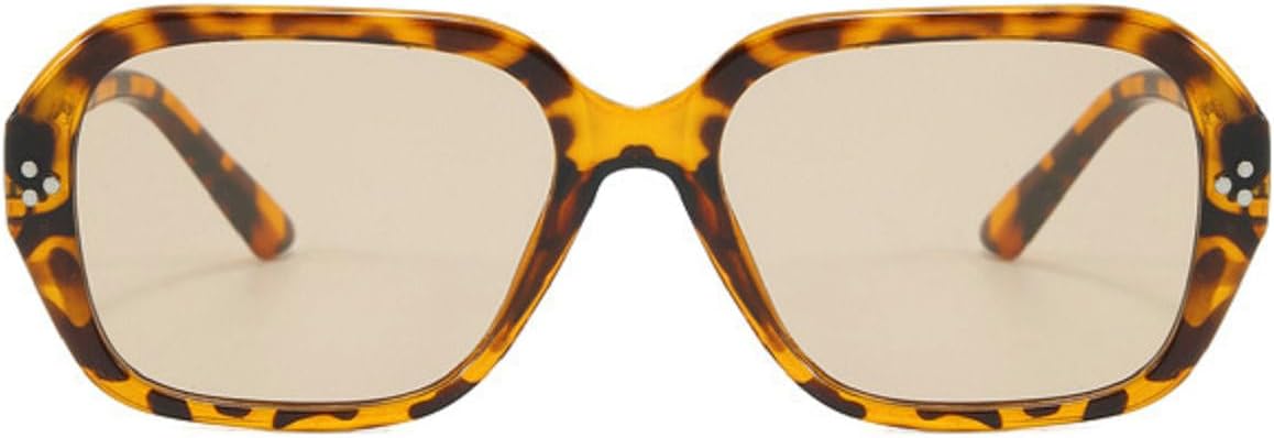 

Солнцезащитные очки Melrose Punk для женщин, люксовый бренд, классические винтажные квадратные солнцезащитные очки для женщин, защита от УФ-излучения UV400, артикул 55580, Leopard