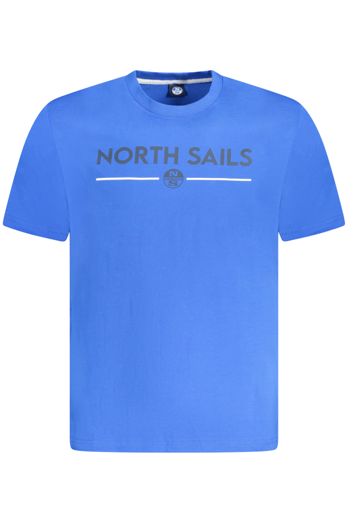 

Футболка мужская North Sails с коротким рукавом и надписью, ярко-синий