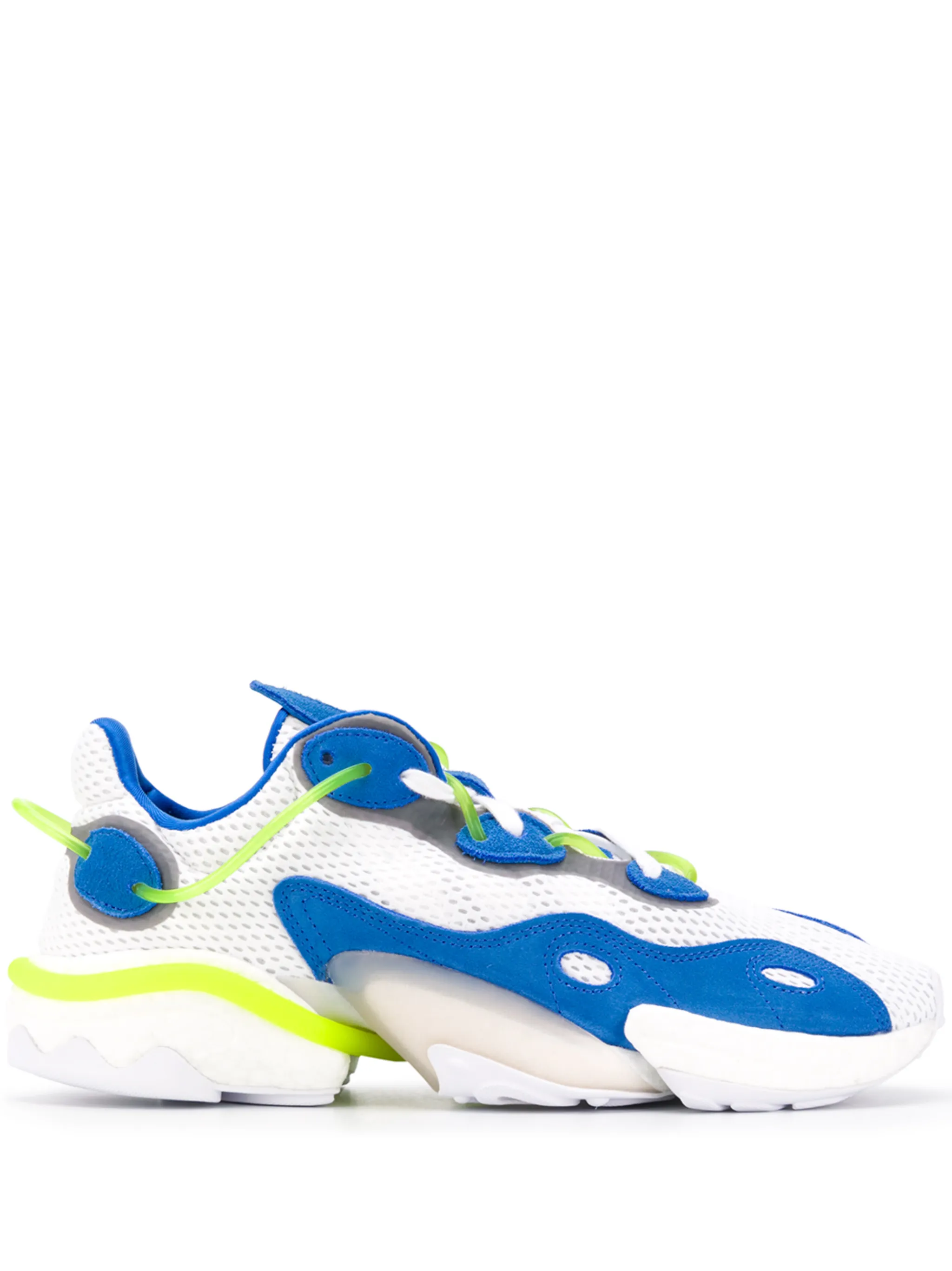 

Кроссовки на шнуровке Adidas, белый