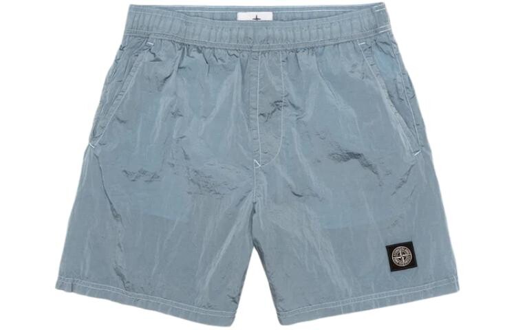 

Повседневные шорты мужские светло-голубые Stone Island, светло-голубой