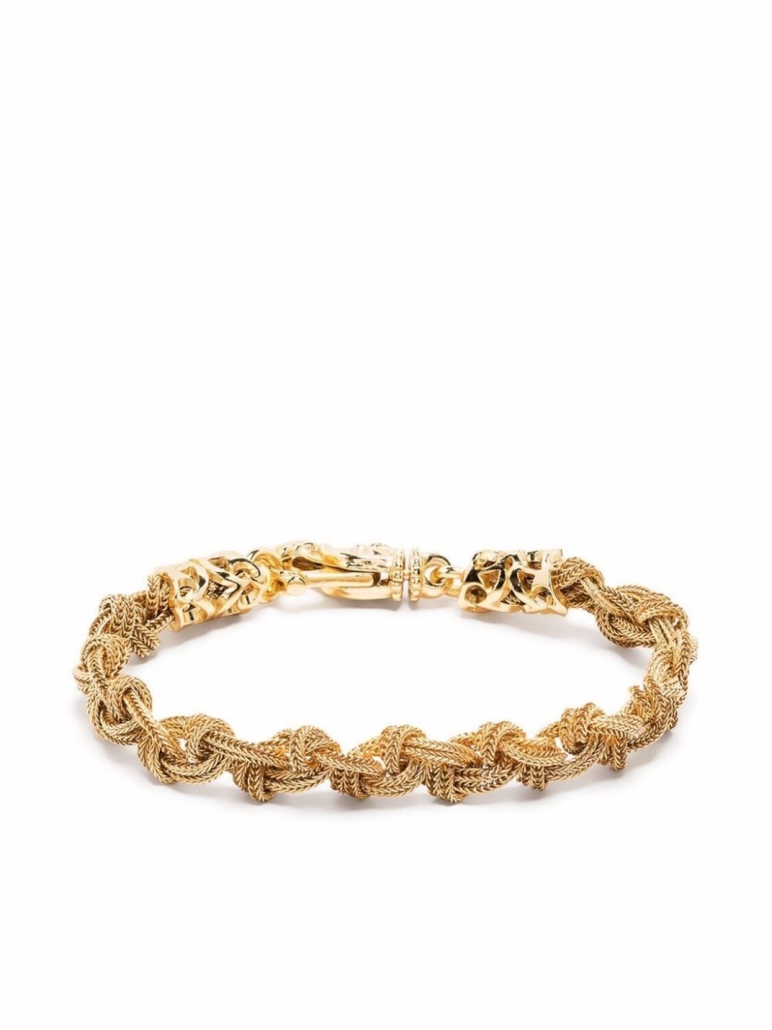 

Браслет Knot Braid Emanuele Bicocchi, золотой