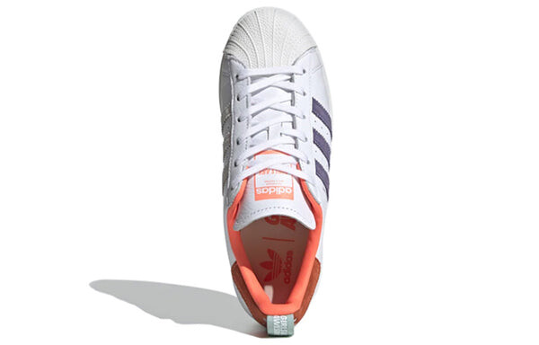 Девушки в кроссовках потрясающие x суперзвезда j Adidas, белый — фото 4