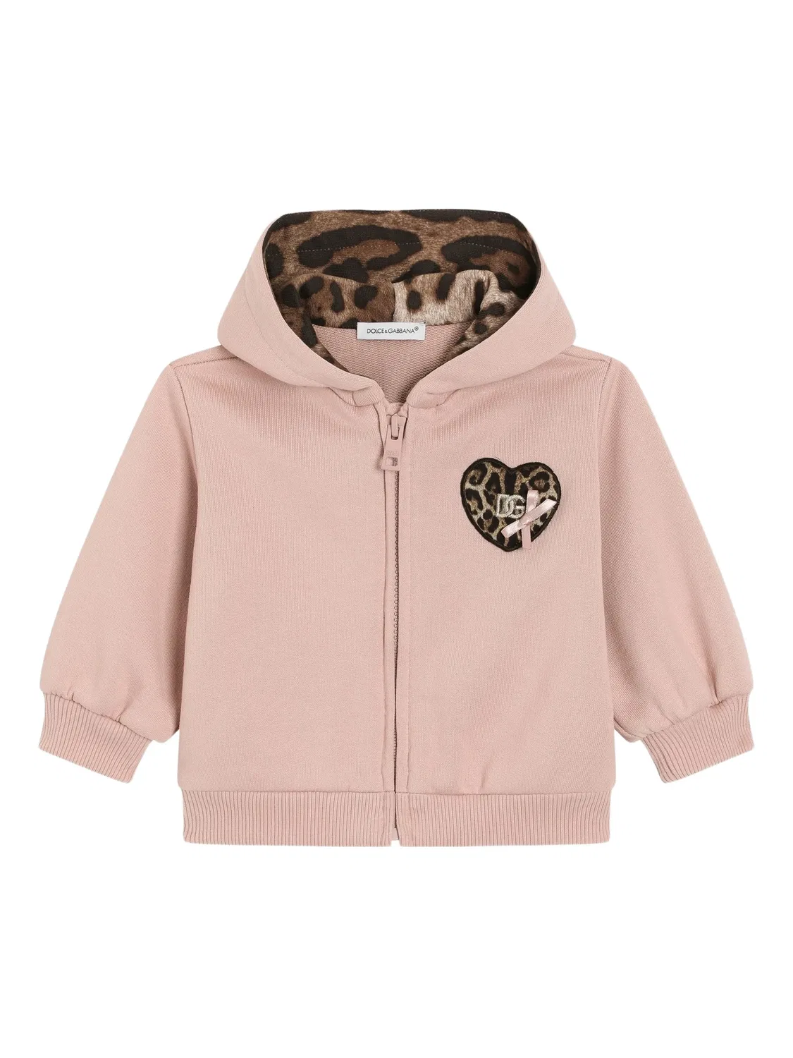 Куртка с капюшоном и аппликацией Dolce & Gabbana Kids
