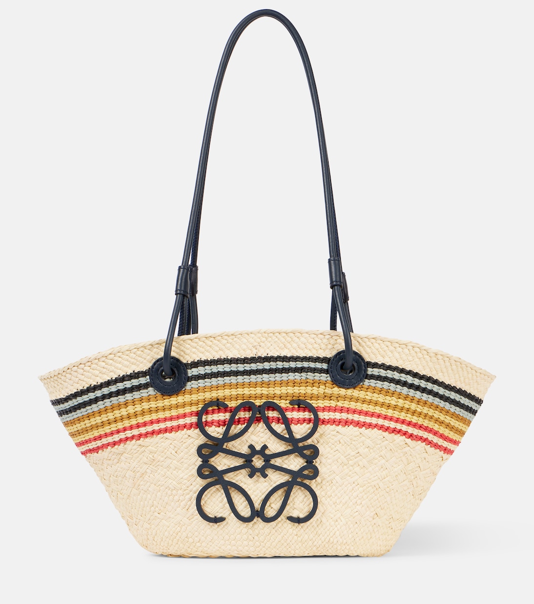 

Сумка-корзинка малая Paula's Ibiza Anagram Loewe, Natural/Multicolor