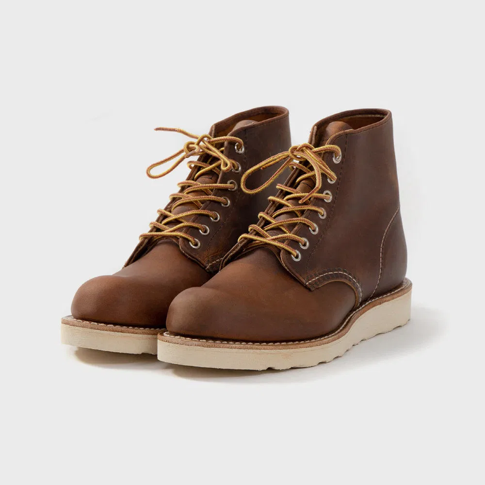 Мужские ботинки 6 Inch Round Toe 9111 цвета Copper Rough & Tough от Red Wing Shoes