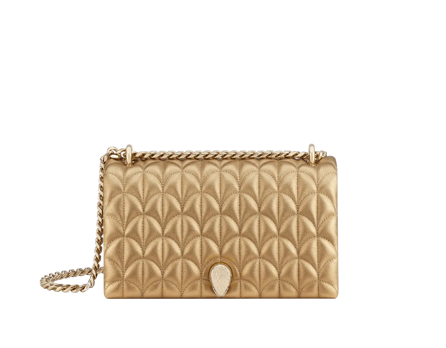 

Сумка через плечо Serpenti sugarloaf Bvlgari, золотой