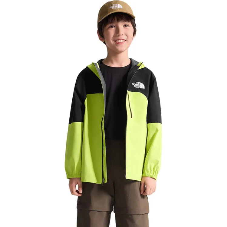 Ветровка детская THE NORTH FACE, 7I2/Cosmic Black/Neon Yellow