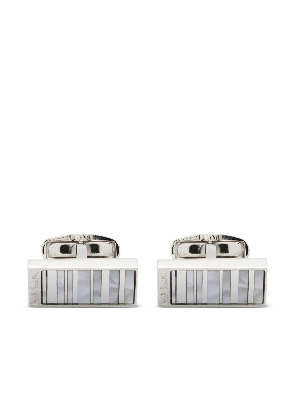 

Запонки с гравировкой логотипа Paul Smith, серебристый