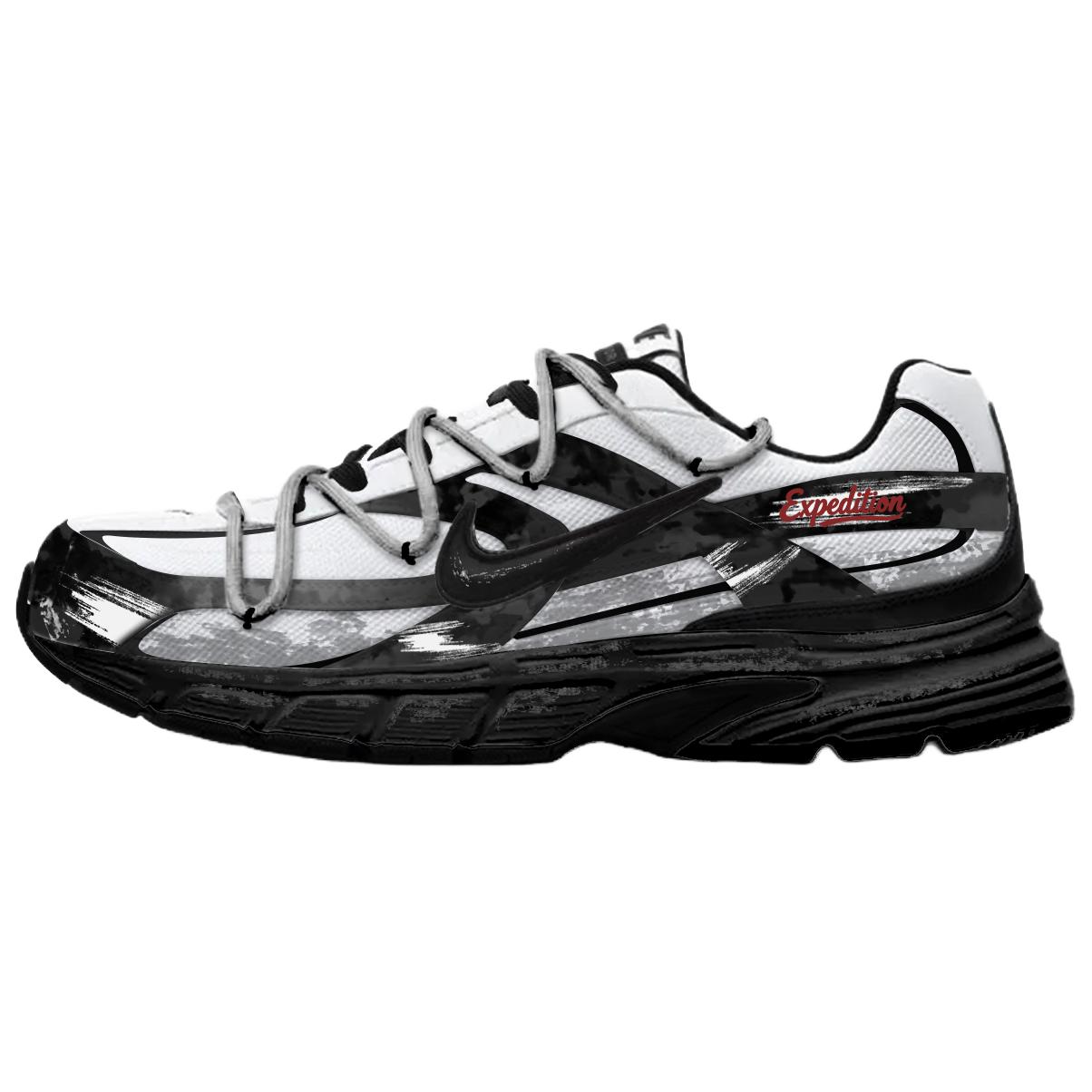 

Nike Инициатор устойчивые к истиранию низкие кроссовки мужские black gray