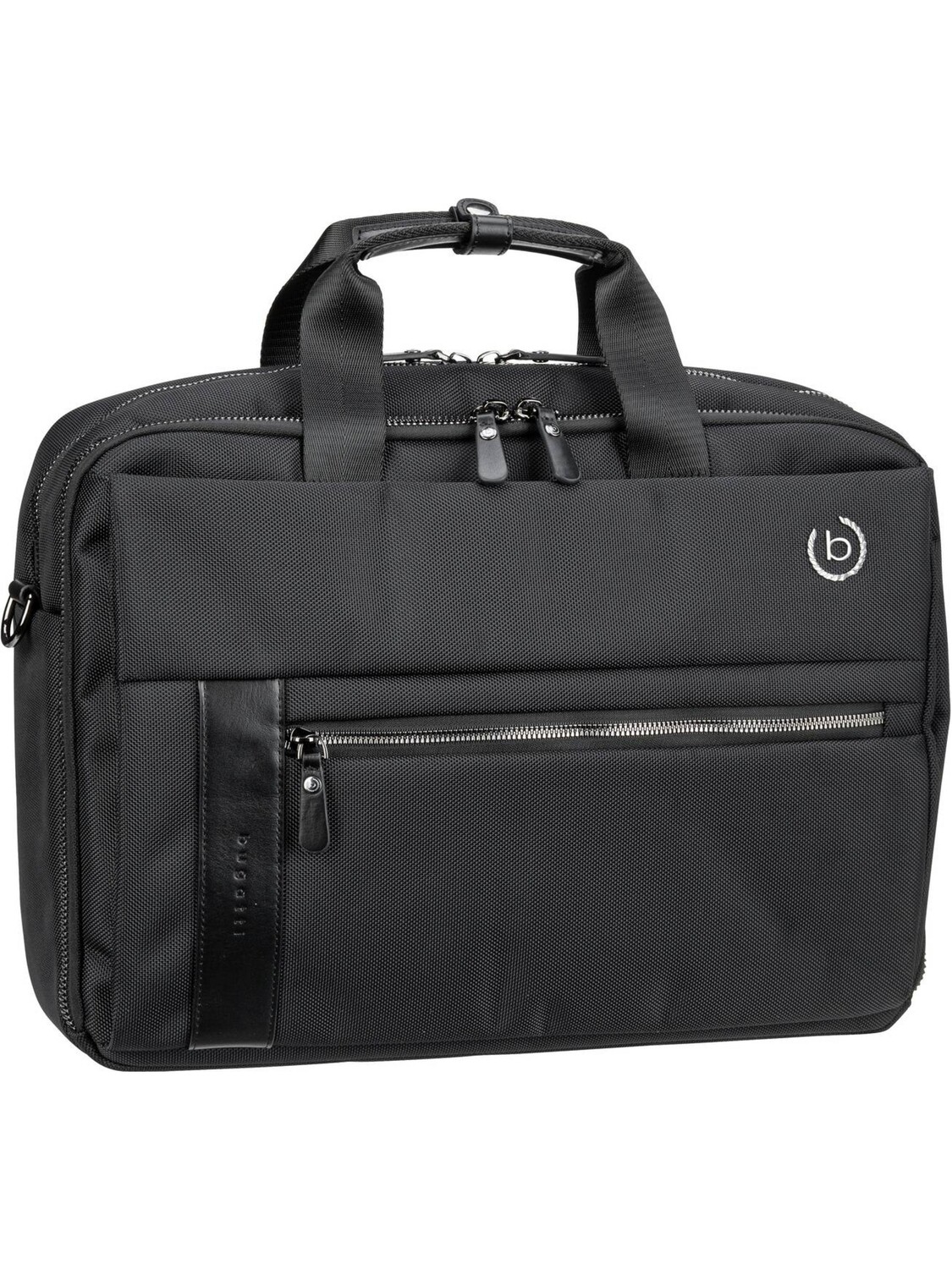

Сумка для ноутбука Bugatti Nero Briefcase L, черный
