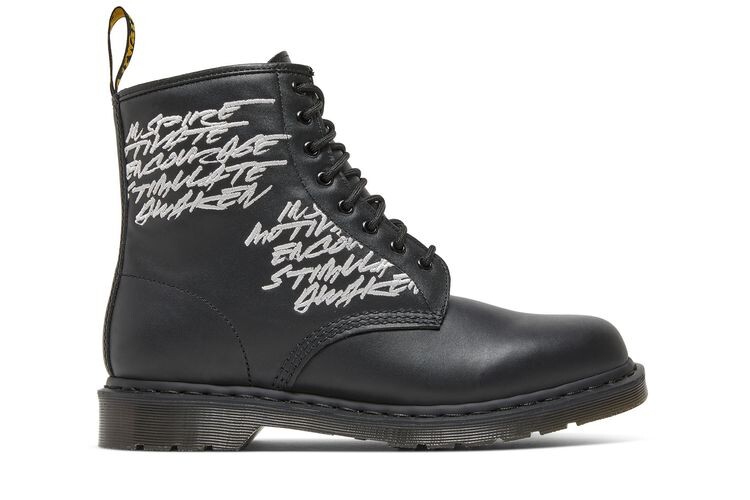 

Кроссовки Dr. Martens Futura Laboratories x 1460 Embroidered Black, черный