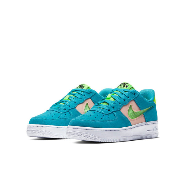 Кроссовки air force 1 низкие Nike, синий — фото 3