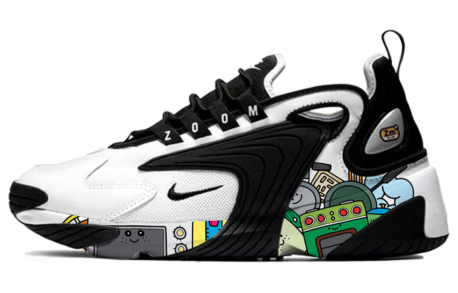 

Кроссовки Zoom 2K для бега унисекс с низким верхом серые Nike