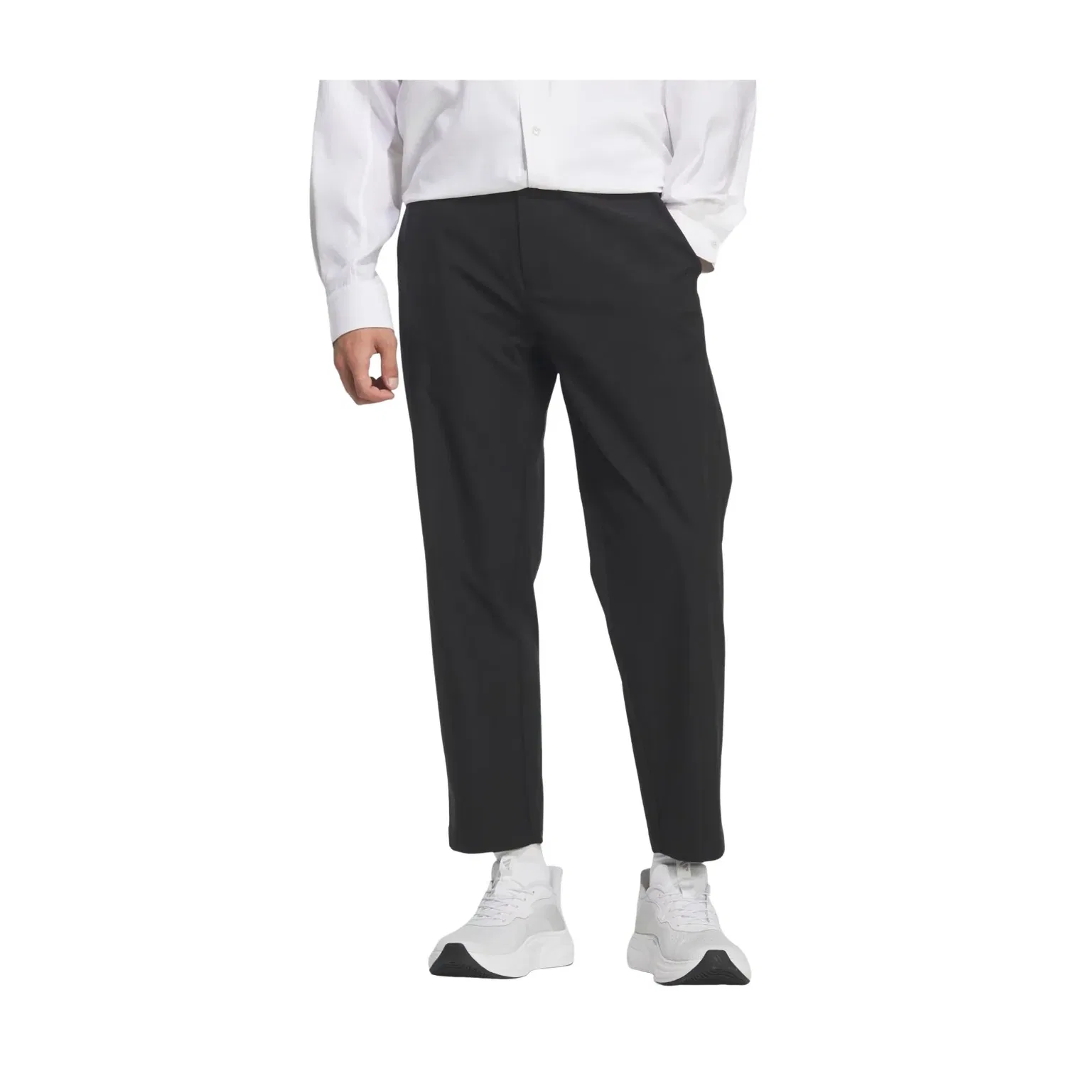 Брюки Adidas Premium Regular Fit Tailored Pants 'Black' KF9130, черный — фото 2
