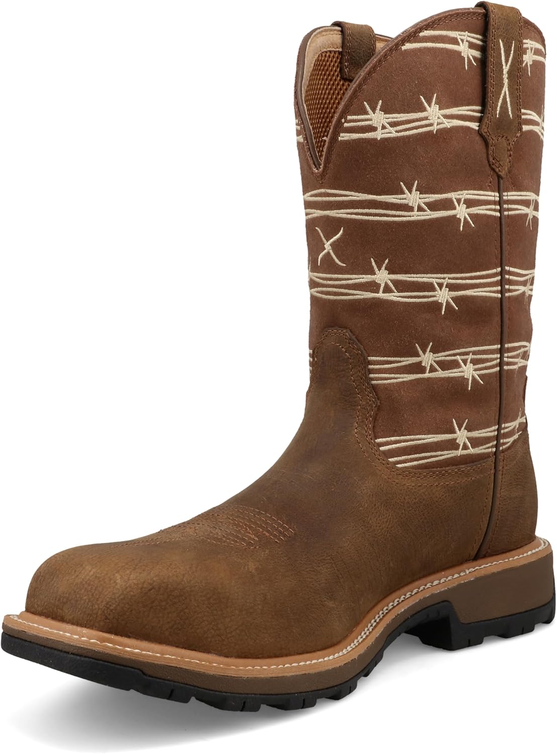 

Ботинки Twisted X Men's 11 UltraLite X, с квадратным носком Nano Toe и технологией UltraLite X, Bison & Mocha