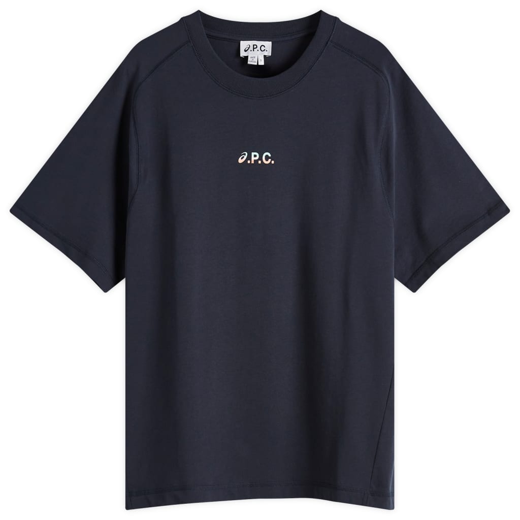 

Футболка X Asics с логотипом Wind A.P.C., синий
