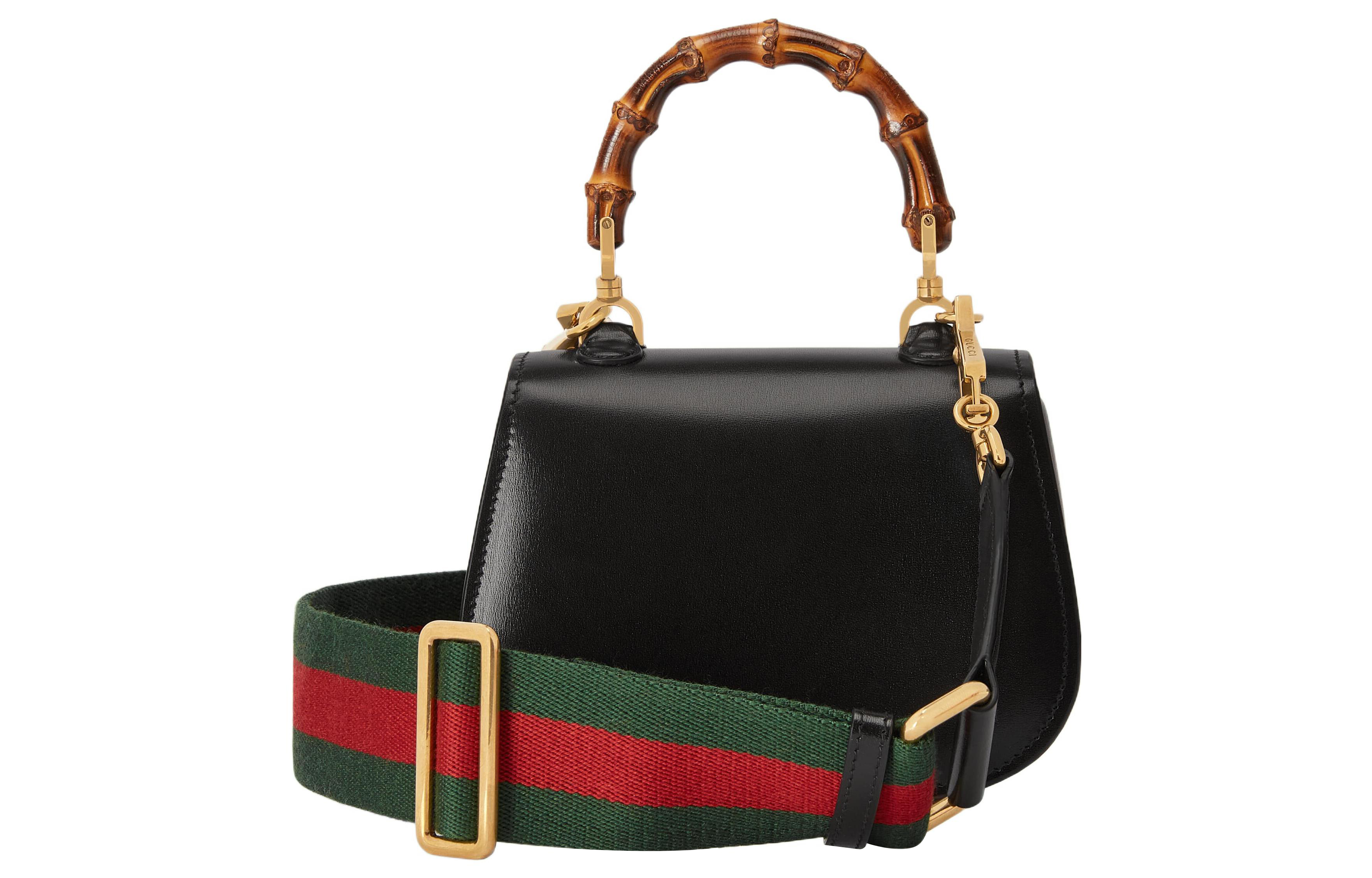 GUCCI Сумка Bamboo 1947 Мини через плечо Женская — фото 2