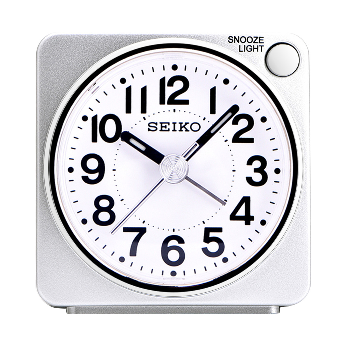 

SEIKO Часы Sweeping Seconds Movement Plastic Alarm Clock Unisex QHE118S