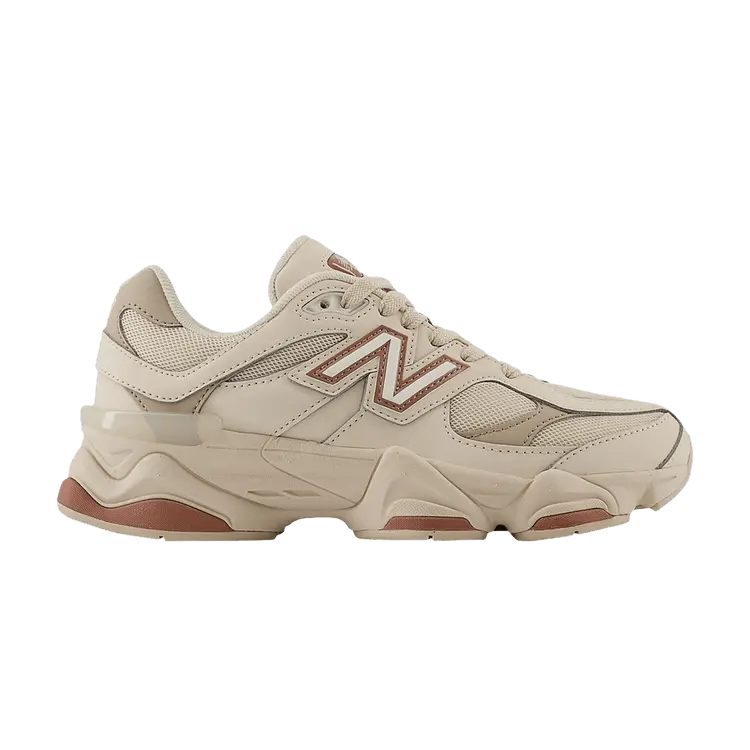 

Кроссовки New Balance 9060 Big Kid Wide Bone Sparrow, кремовый