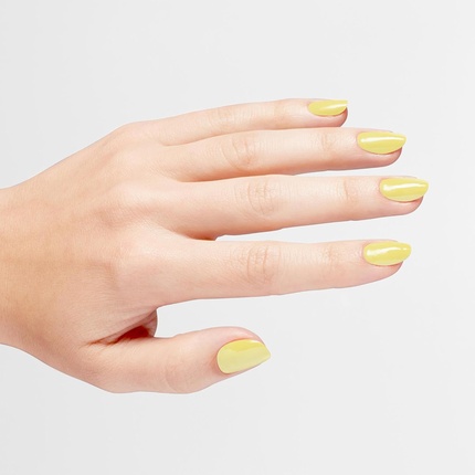 Infinite Shine Long-Wear Soft Crème Finish матовый желтый лак для ногтей 0,5 жидких унций OPI — фото 3