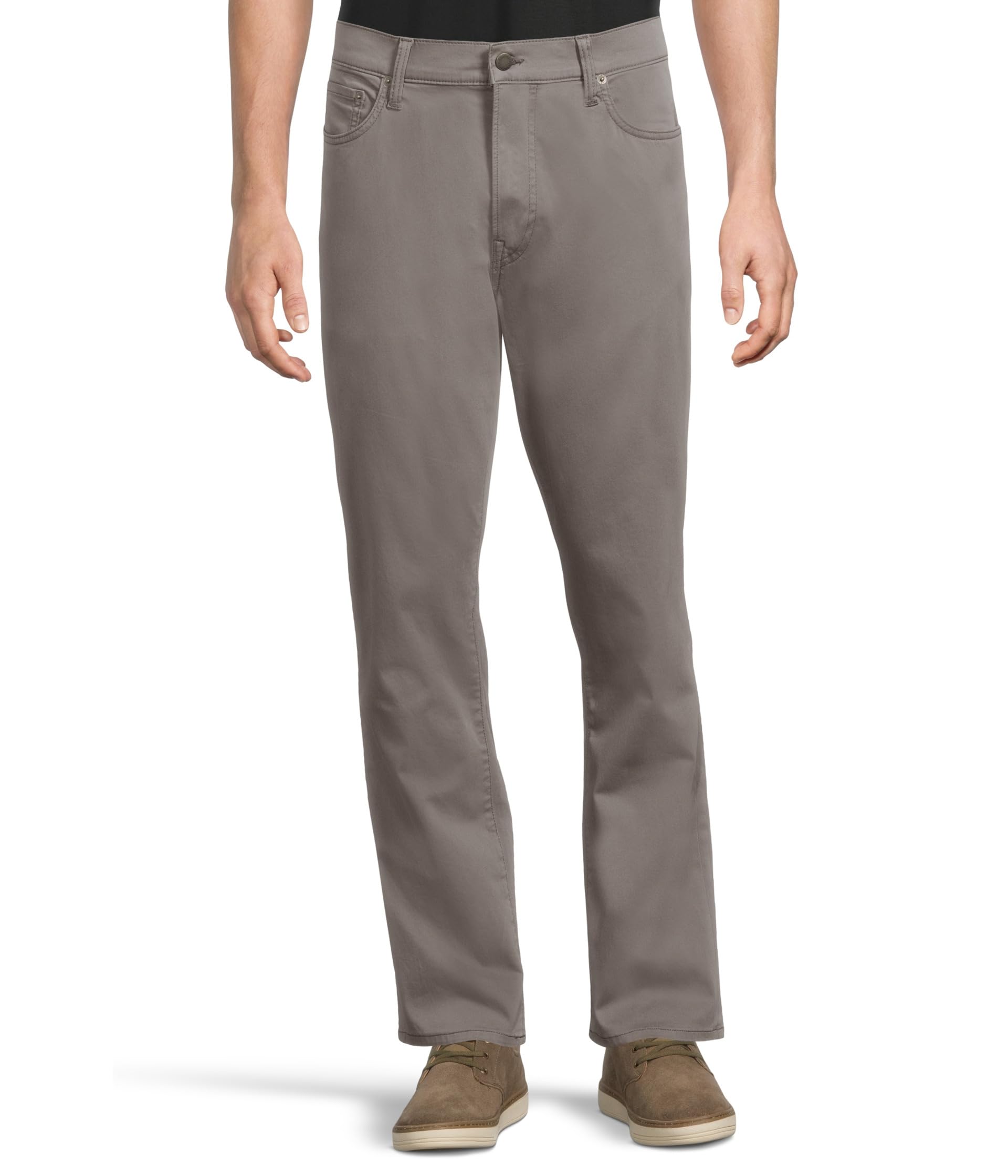 

Брюки Polo Ralph Lauren Varick Slim Straight Stretch Sateen Pants, цвет Perfect Grey
