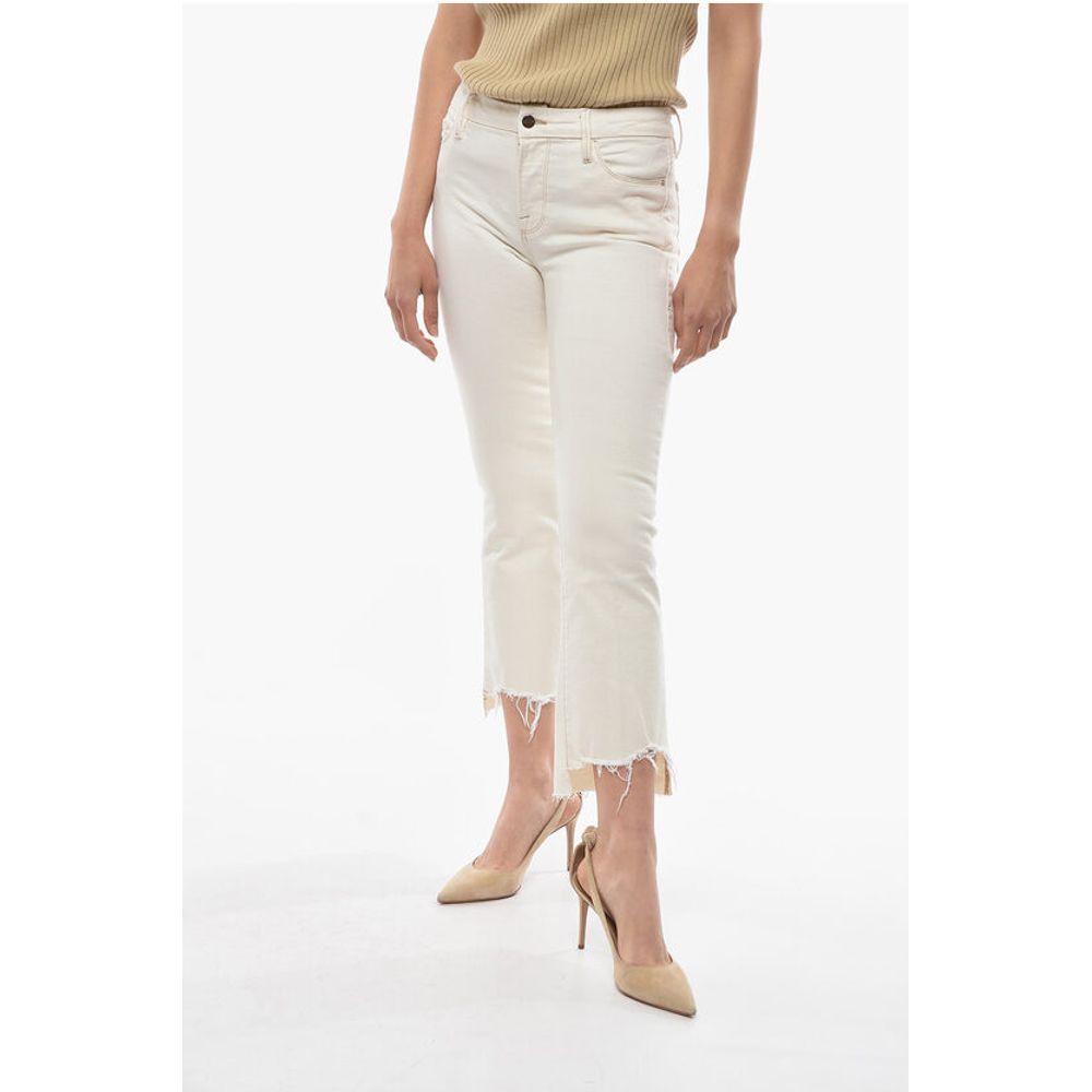 

Бежевые хлопковые джинсы Деним Frame, Beige