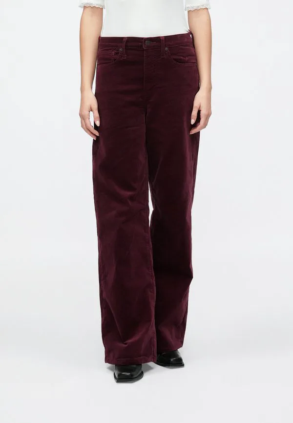 Брюки с широкими штанинами Gap, Tuscan Red
