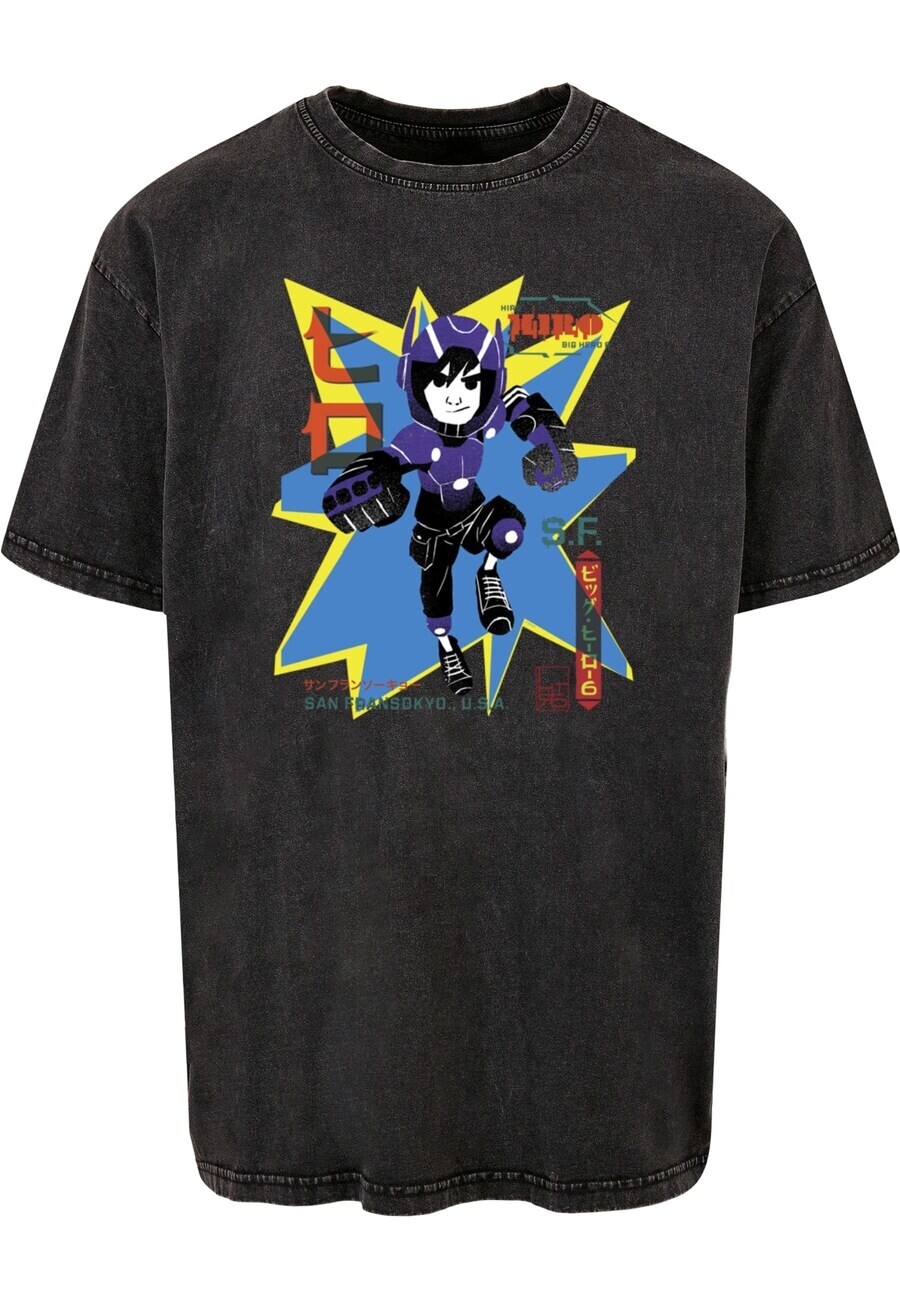 

Классическая футболка ABSOLUTE CULT Shirt Big Hero 6 - Hiro Manga, черный