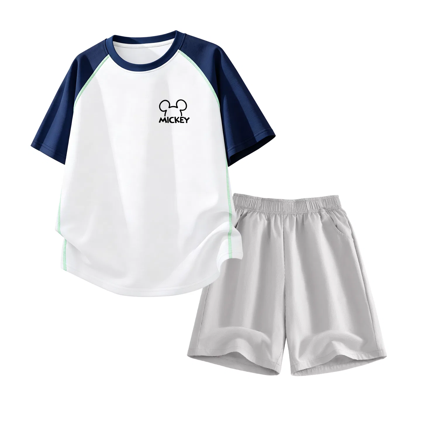 Детский спортивный костюм Disney Kids Casual Sportswear, бело-серый