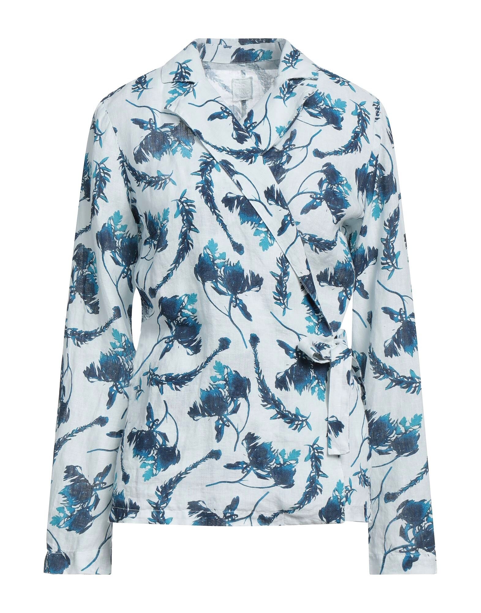 

Блейзер 120% Lino, небесно-голубой